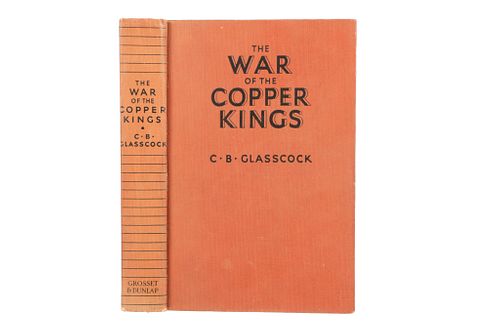 1935 1st Ed "The War of the Copper Kings"
