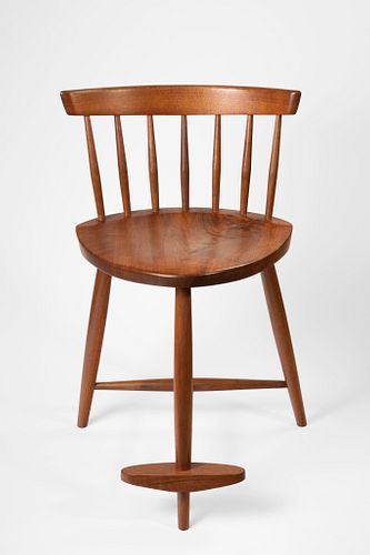 Mira Nakashima,Three-legged 'Mira' Chair