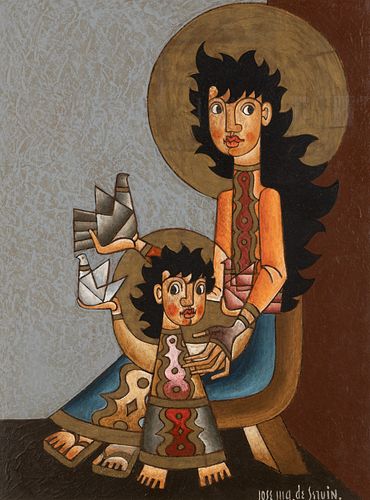 Jose Maria de Servin, Madonna & Child