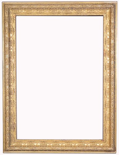 Large Orientalist Style Gilt Wood Frame
