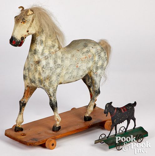 G. A. Schwarz, Philadelphia wood horse pull toy