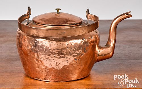Philadelphia, Pennsylvania copper tea kettle