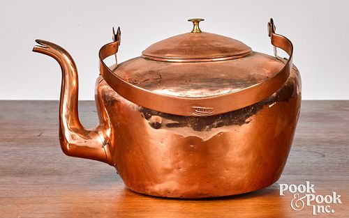 William Heiss, Philadelphia copper tea kettle