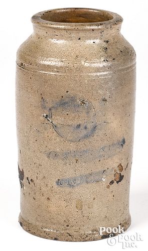 Thomas Commeraw, Manhattan, New York stoneware jar