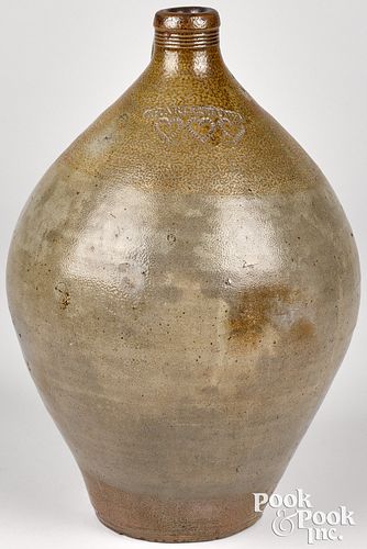Charlestown, Massachusetts stoneware jug