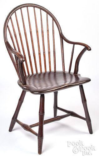 Pennsylvania bowback Windsor armchair