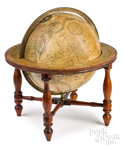 Merriam Moore, & Co. Franklin terrestrial globe