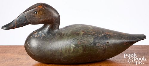 Decoy Factory, carved and painted duck decoy