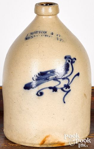 Vermont stoneware jug, 19th c.