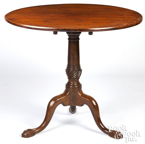 Chippendale mahogany tea table, ca. 1770
