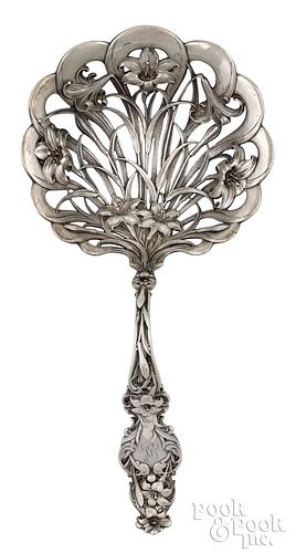 Whiting sterling silver Lily pattern bonbonniere