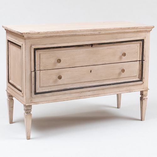 Italian Neoclassical Painted Chest of Drawers