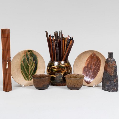 Group of Earthenware Table Articles