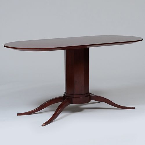 Art Deco Style Mahogany Table