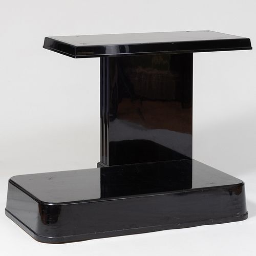 Black Lacquer Display Table