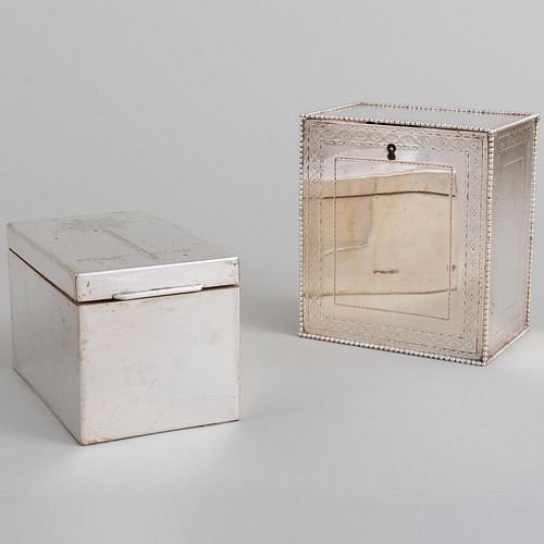 Dutch Silver Box and Italian Silver Box
