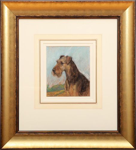 Howard L. Hastings: Portrait of a Lakeland Welsh Terrier
