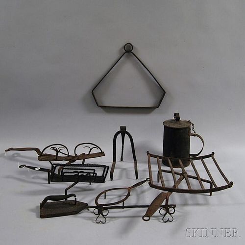 Group of Early Iron Objects