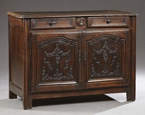 Louis XVI Style Carved Oak Sideboard, 19th c., Pro