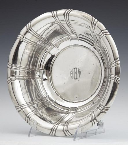 Sterling Circular Bowl, 20th c., by Dominick and H