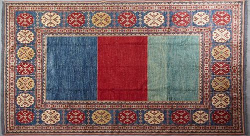 Uzbek Kazak Carpet, 7' 6 x 10'.