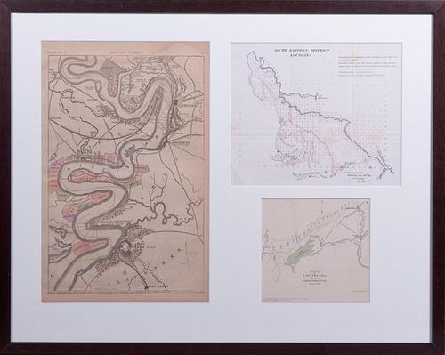 "Map of the Mississippi from Haine's Bluff to Belo