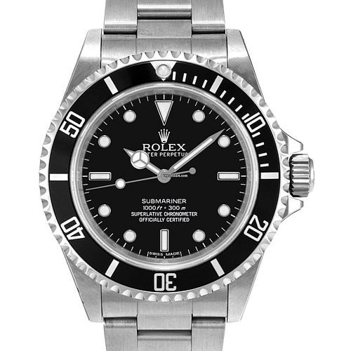 Rolex 14060M - Submariner No-date Black Dial 40mm Men's Watch