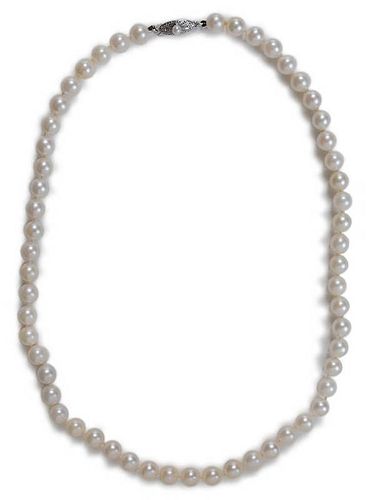 Mikimoto Cultured Pearl Necklace