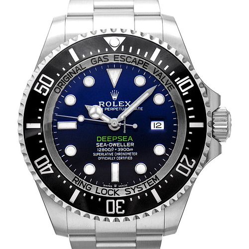 Rolex 126660 - Deepsea Automatic D-Blue Dial Men's Stainless Steel Oyster Watch