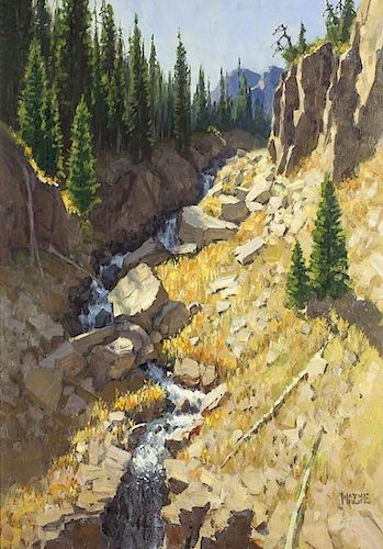 Wayne E. Wolfe | Icy Brook Canyon