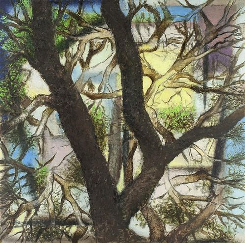 Edward Biberman | Tree in Patio