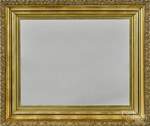Victorian carved and gilded frame, late 19th c., outside - 22'' x 26'', inside - 16'' x 20''.