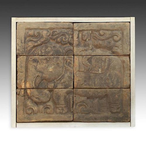 Majapahit Elephant Relief Panel,  Ca. 1300-1500