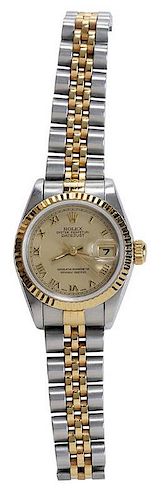 Lady's Rolex Wrist Watch