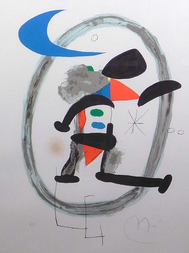Joan Miro: Arlequin Circonscrit