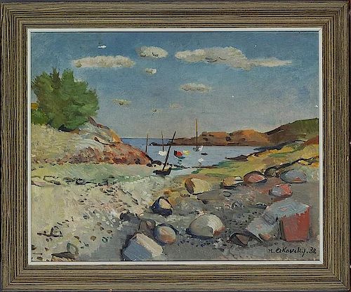 Nikolai Cikovsky (1894-1897) Russian American Artist