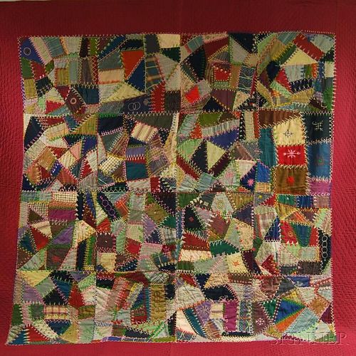 Pineapple Log Cabin and a Crazy Quilt