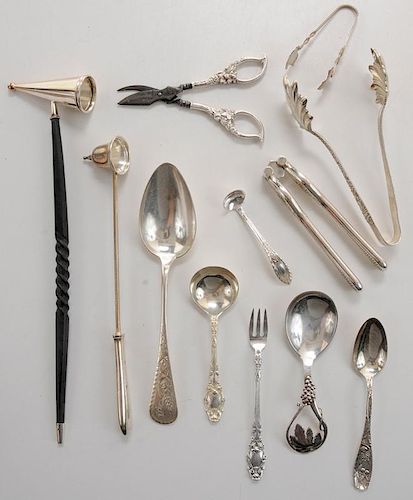 Forty-Seven Pieces Sterling Flatware