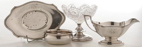 Four Pieces Sterling Hollowware