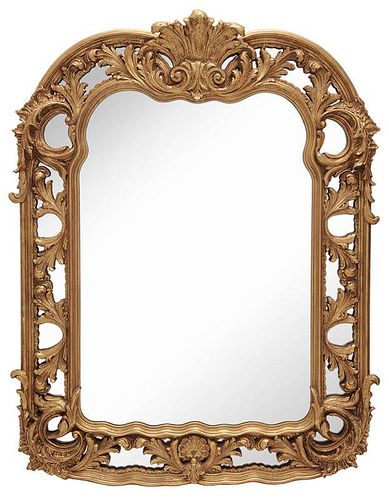 Louis XV Style Gilt and Beveled