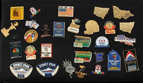SUMMER AND WINTER OLYMPIC LAPEL PIN COLLECTION