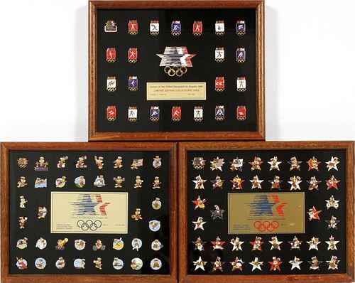 1984 LOS ANGELES OLYMPIC PIN COLLECTION