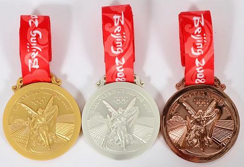 2008 OLYMPIC COMMEMORATIVE OLYMPIC MEDAL SET