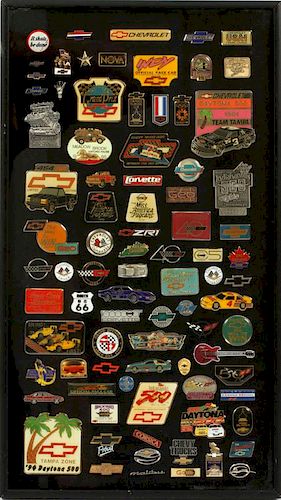 AUTOMOTIVE AND NASCAR COLLECTOR PINS LATE 20TH C