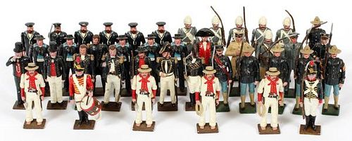 BRITISH LEAD TOY SOLDIERS APPROX. 40