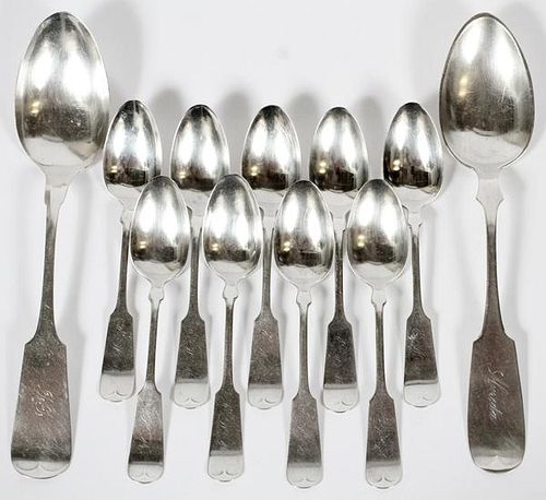 AMERICAN STERLING & OTHER COIN SILVER SPOONS