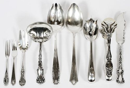 GORHAM & OTHER AMERICAN STERLING SERVING PIECES