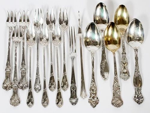 TOWLE ALVIN & OTHER AMERICAN STERLING OYSTER FORKS