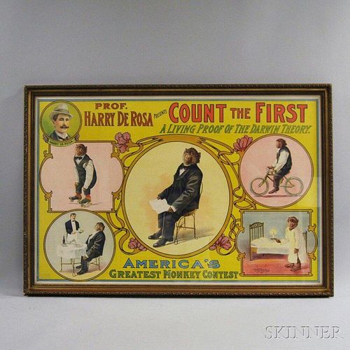Framed America's Greatest Monkey Contest   Poster