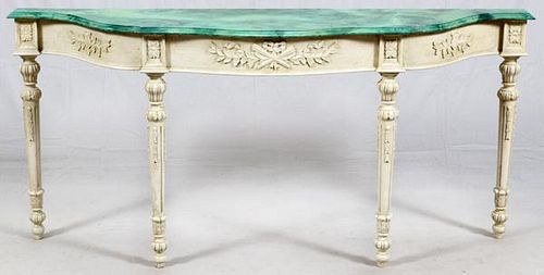 LOUIS XVI STYLE CONSOLE TABLE